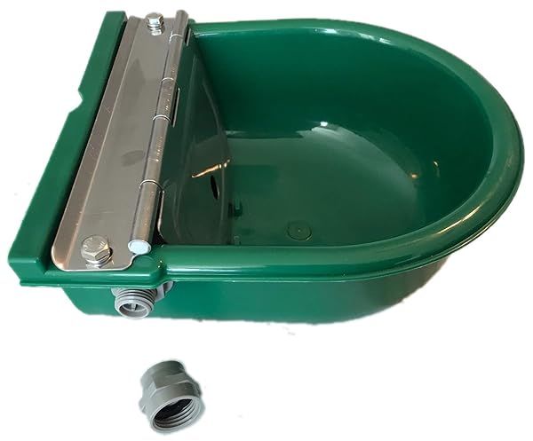 Large Automatic Waterer for Horses Cows Goats and Livestock at rabbitnipples.com