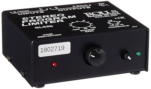 Buy Rolls Stereo Program Limiter Black SL33B - High-Quality Audio Control for Professionals