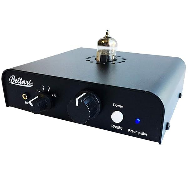 Rolls Tube Preamplifier Black PA555 High Quality Audio Performance