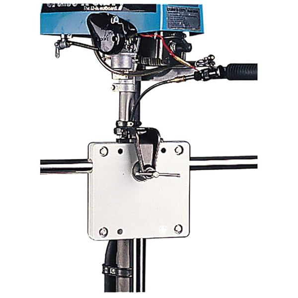 SEADOG Motor Bracket Rail Mount Poly White Durable Marine Accessory