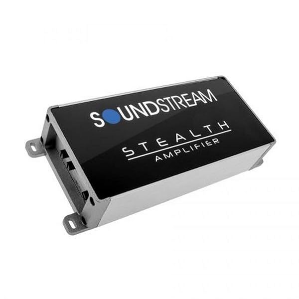 Soundstream ST3.1000D Stealth Series 1000W Class D 3 Channel Amplifier for Powerful Audio Performance
