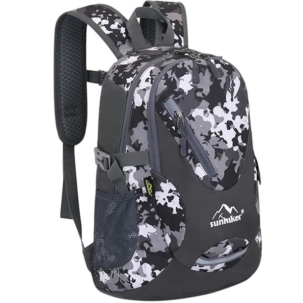 Sunhiker Small Cycling Hiking Backpack Water Resistant Lightweight Daypack M0714 20-25L Ideal for Travel and Outdoor Adventures