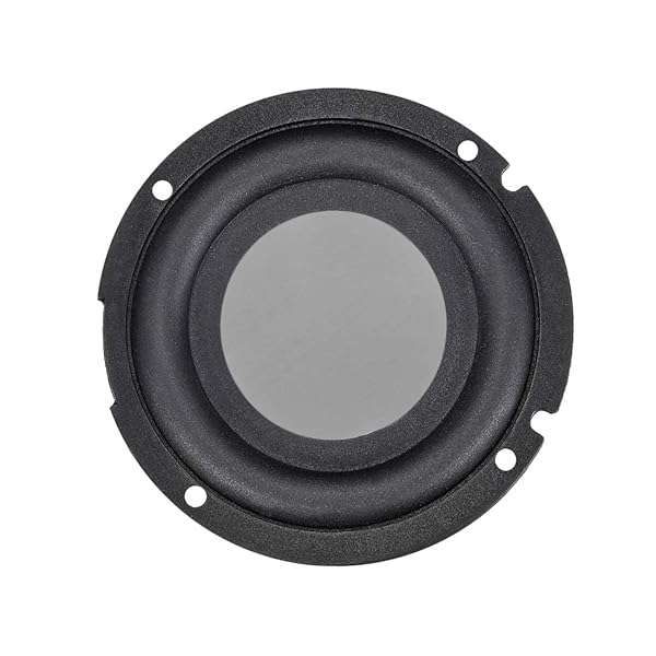 uxcell 2-Inch 57mm Bass Speaker Passive Radiator & Rubber Vibration Plate for DIY Subwoofer Repair