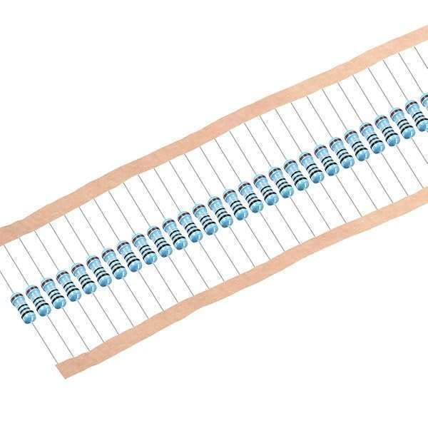 uxcell 50Pcs 0.1 Ohm Metal Film Resistors - 1/2W 1% Tolerance for DIY Electronics Projects
