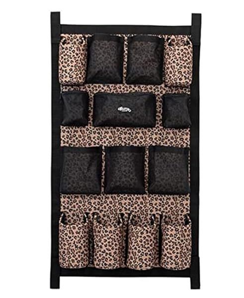 Weaver Leather Leopard Trailer Grooming Bag Durable and Stylish for Equestrian Needs