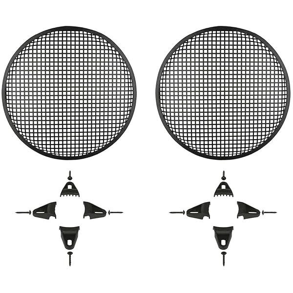 "10" Clipless Waffle Grill for Speakers & Woofers - GR-10 | Premium Speaker Protection"