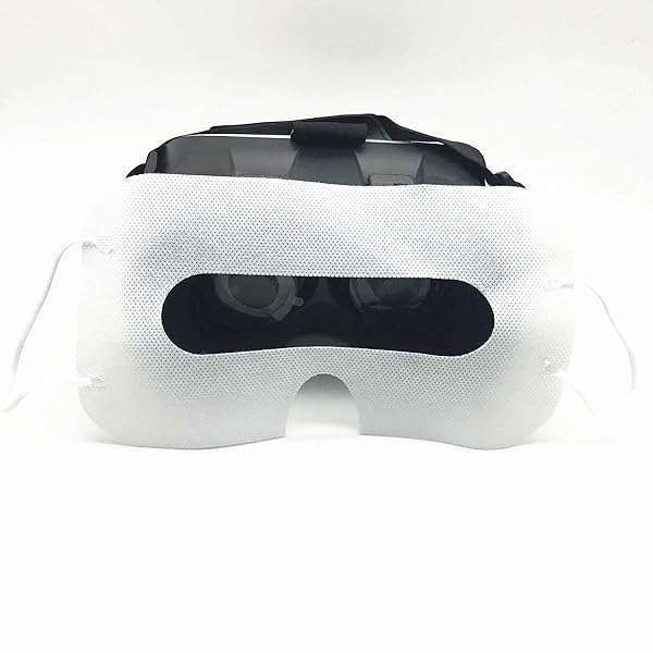 100 Pack Disposable VR Masks - Sanitary Eye Covers for HTC Vive, PS VR, Oculus Rift & More