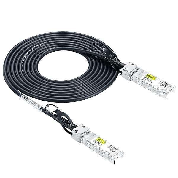10Gtek SFP+ DAC Twinax Cable 3M - Passive, Compatible with HP ProCurve J9283B & Aruba J9283D
