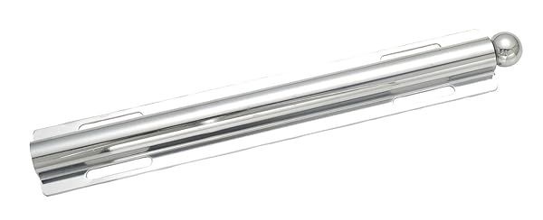 "12" Polished Chrome Valet Rod for Closet - Durable Metal Standard Organizer"