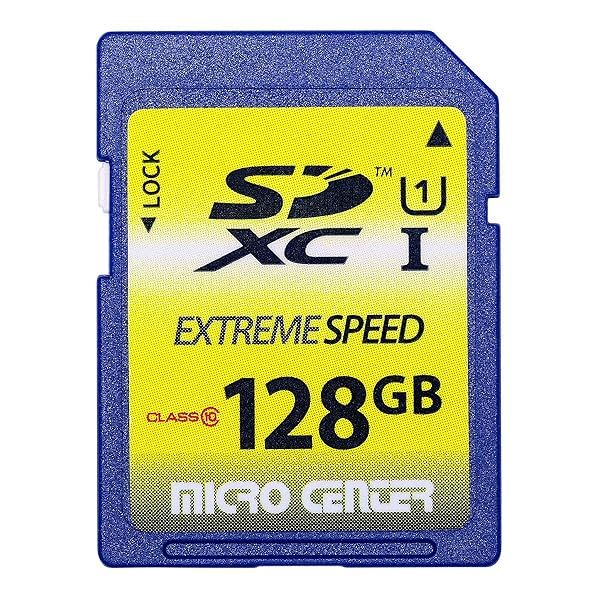 128GB Class 10 SDXC Flash Memory Card - High-Speed UHS-I U1 for Trail Cameras | Micro Center
