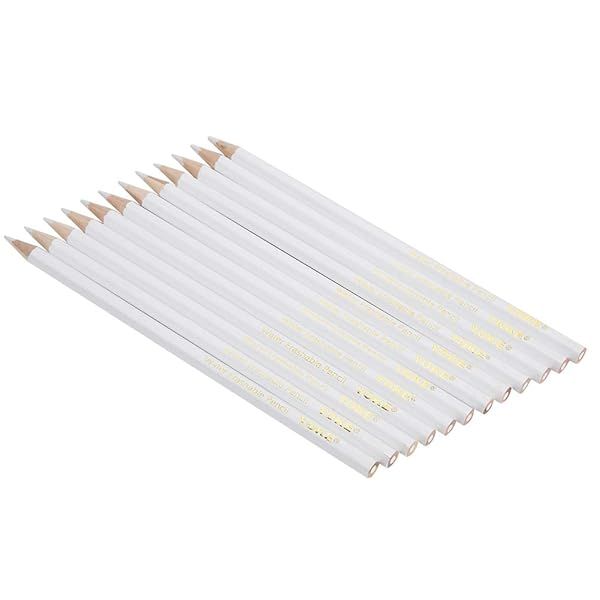 12pcs Water Soluble Tailor's Pencils for Sewing & DIY Crafts - Washable Marking Tool for Dressmakers