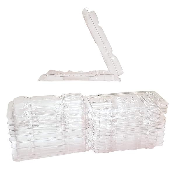 15PCS Clamshell CPU Case Tray for AMD 938 940 AM2 AM3 FM1 - Durable Holder & Protector Box
