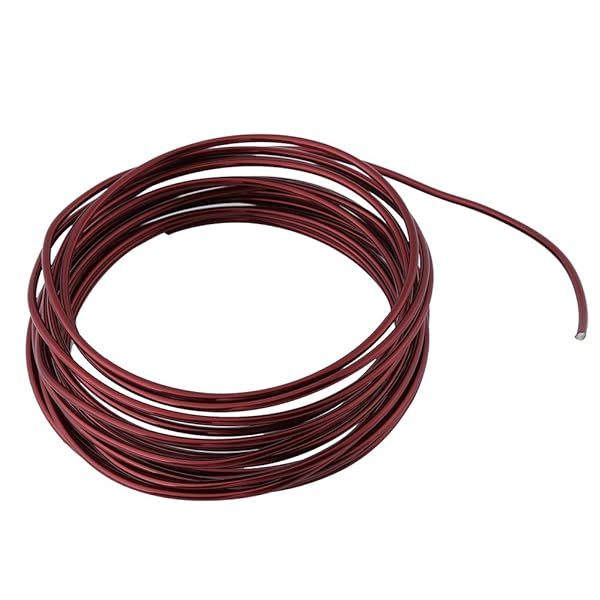 200 Inch Anodized Aluminum Bonsai Training Wire Available in 4 Colors Rust Resistant Bronze and Red Options
