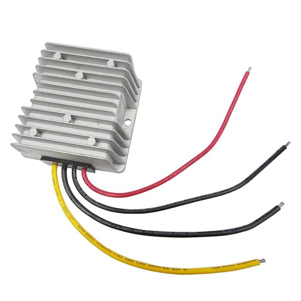 24V 36V 48V to 12V Converter DC-DC Step Down Voltage Reducer for GolfCART Input(20V-60V) Buck Regulator Transformer (20A 240W)