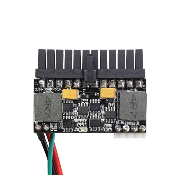 24pin DC ATX PSU 12V DC Input DC 12V 150 watt Pico PSU ATX High Mini-ITX Power Supply with Adapter Board ATX Switch PSU Car Auto for Computer Mainboard and car/Motorcycle