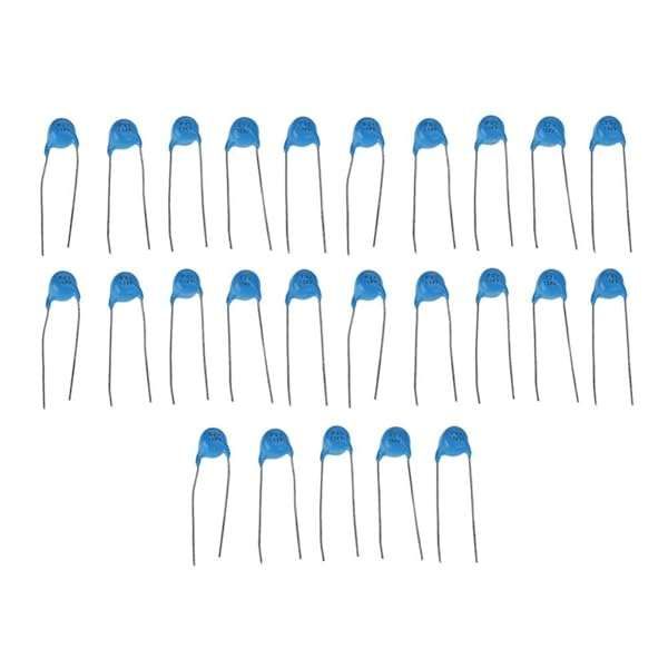 25Pcs 220pF 15KV Ceramic Capacitor Kit for DIY Projects - High Voltage Monolithic Chip Assortment