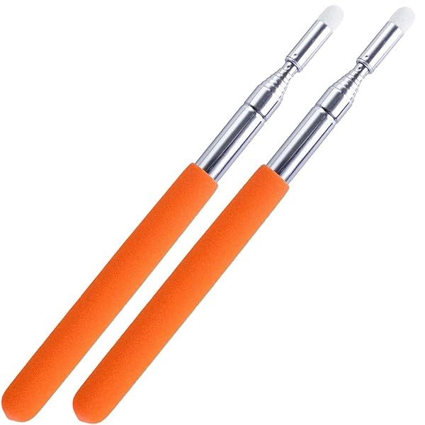 2PCS Pointer Sticks,Extendable Pointer,Hand Pointer Classroom Pointer for Teacher,Telescopic Teacher Pointer Retractable Pointer Hand Pointer for