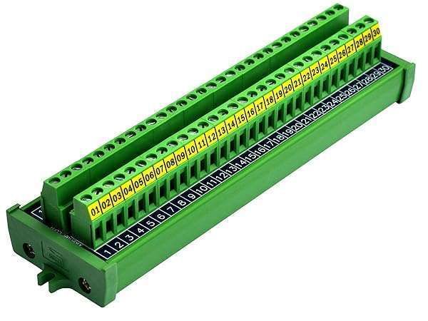 30 Position 24Amp/400V Screw Terminal Block Distribution Module - Reliable Screw Mount Solution