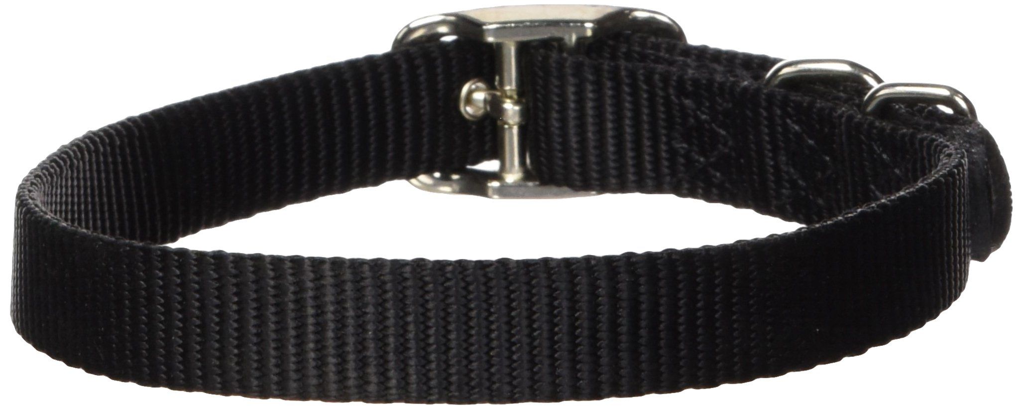 Buy Hamilton 5/8-Inch Nylon Deluxe Dog Collar - 18-Inch, Black | Durable & Stylish Pet Accessory