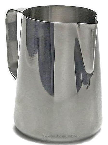 33 oz Espresso Coffee Milk Frothing Pitcher Stainless Steel 18/10 Gauge for Perfect Froth and Barista Quality Coffee at Home