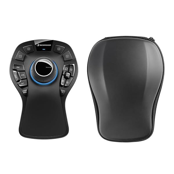 3Dconnexion SpaceMouse Pro Wireless Bluetooth for Enhanced 3D Navigation and Design Efficiency
