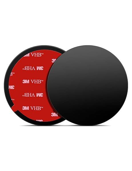 3M VHB Sticky Adhesive Pad Replacement for Dashboard Dash Cam Suction Cup Mount 80 mm 3.15 Inch Circle Double Sided