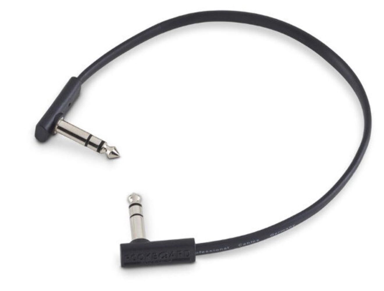 "Rockboard TRS Cable 30 cm (11.81") - High-Quality Black Audio Cable for Superior Sound"