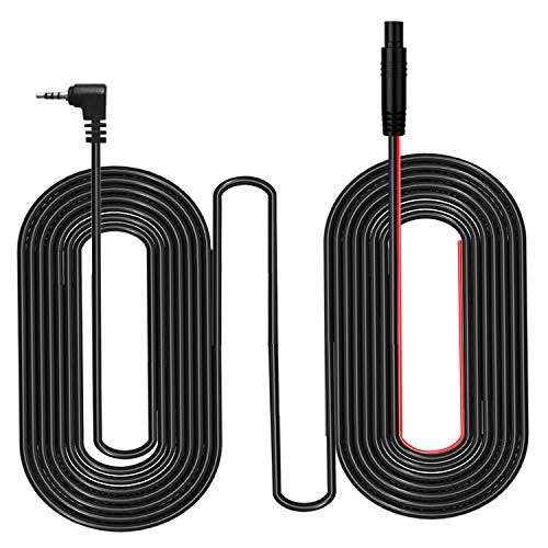 5 Pin Dash Cam Cable 22 Ft 2.5mm Male to 5 Pin Backup Camera Cord for Trucks RVs Trailers Buses and Farm Machines