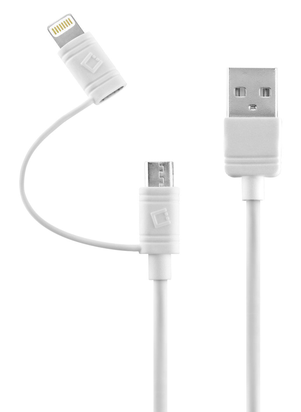 Cellet Lightning Charger Cable for iPhone 14 Pro Max, 13, 12, iPad & AirPods - Apple Certified, Fast Charging, Durable White Cord