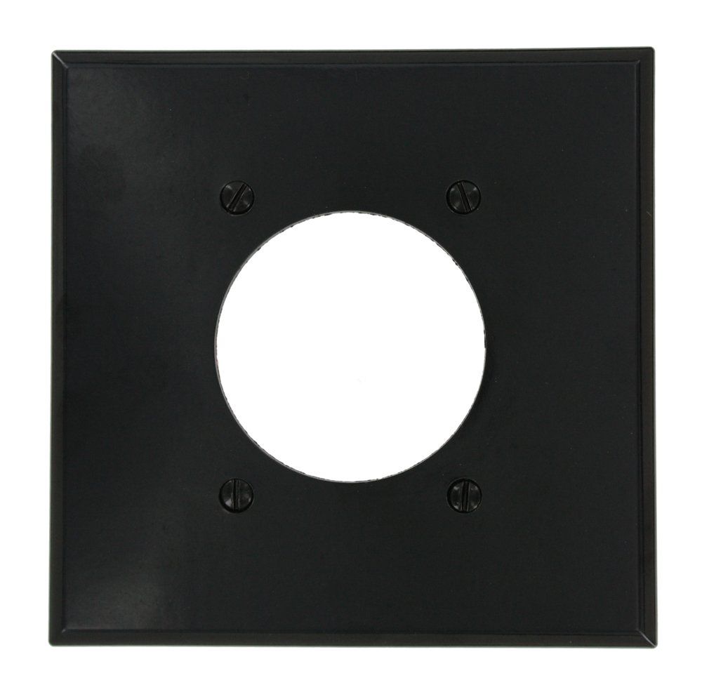 Leviton 80526-BLK EB WP 2G Power Outlet: Durable 2,145 Hole Design for Reliable Power Solutions