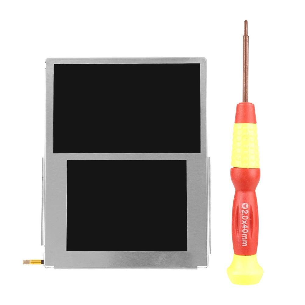 OEM Replacement LCD Screen for 2DS - Top & Bottom with Screwdriver Included