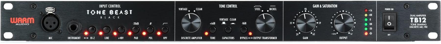 Warm Audio TB12 Tone Beast Microphone Preamp Review: Best Black Preamp for Superior Sound
