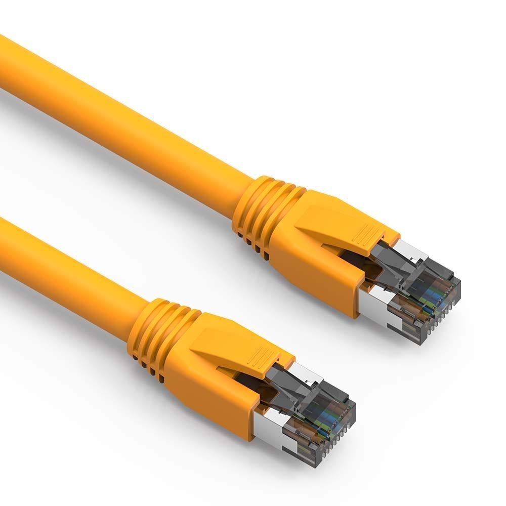 Nippon Labs Cat8 2FT Ethernet Cable - 40Gbps, Weatherproof, Shielded for PS4, PS5, Xbox, Router & More