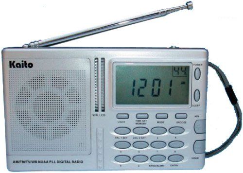 Buy Kaito KA2031 AM/FM NOAA Weather Radio - Alert & Sleep Timer Features