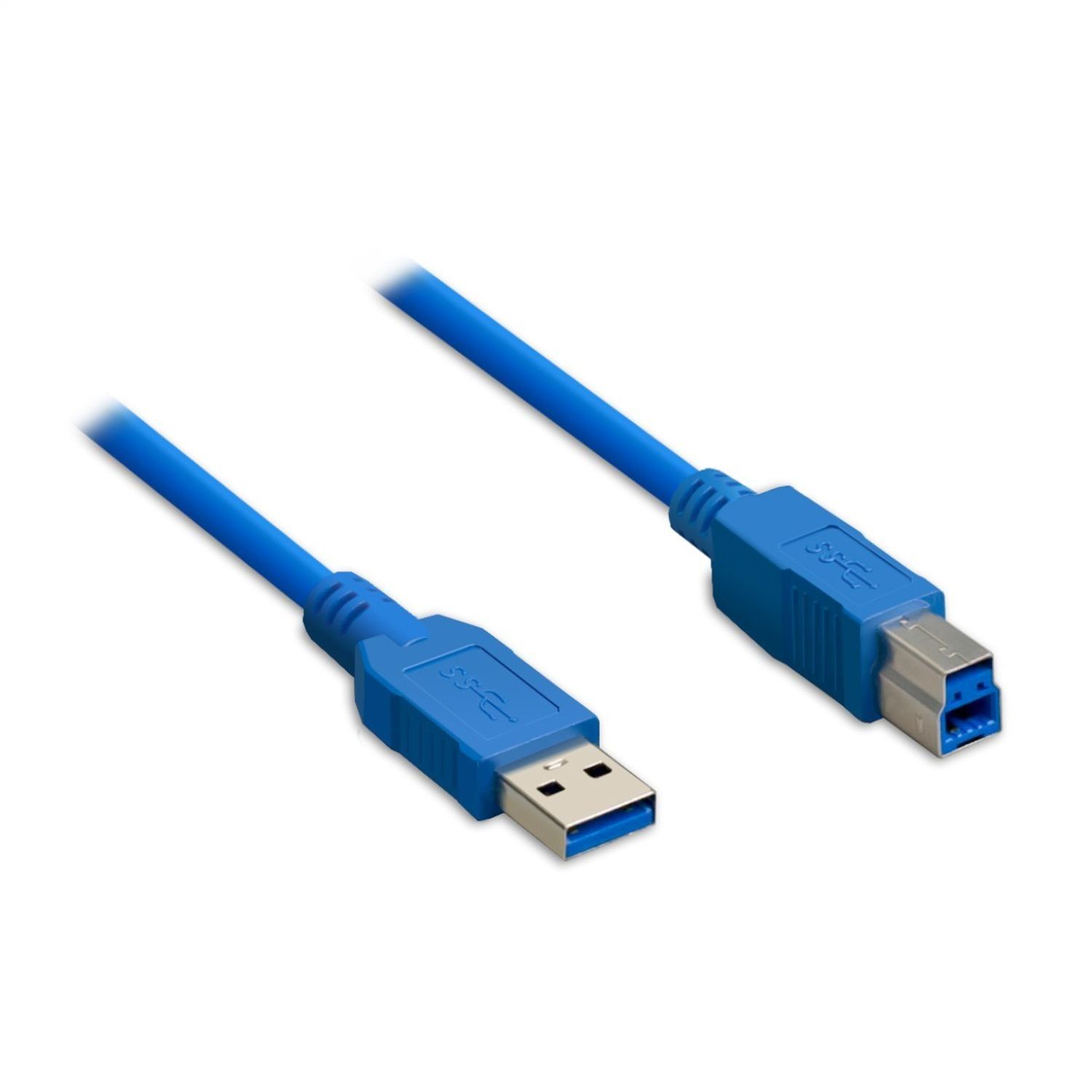 Syba USB 3.0 A to B Cable 6 Feet - High-Speed Data Transfer & Durable Design