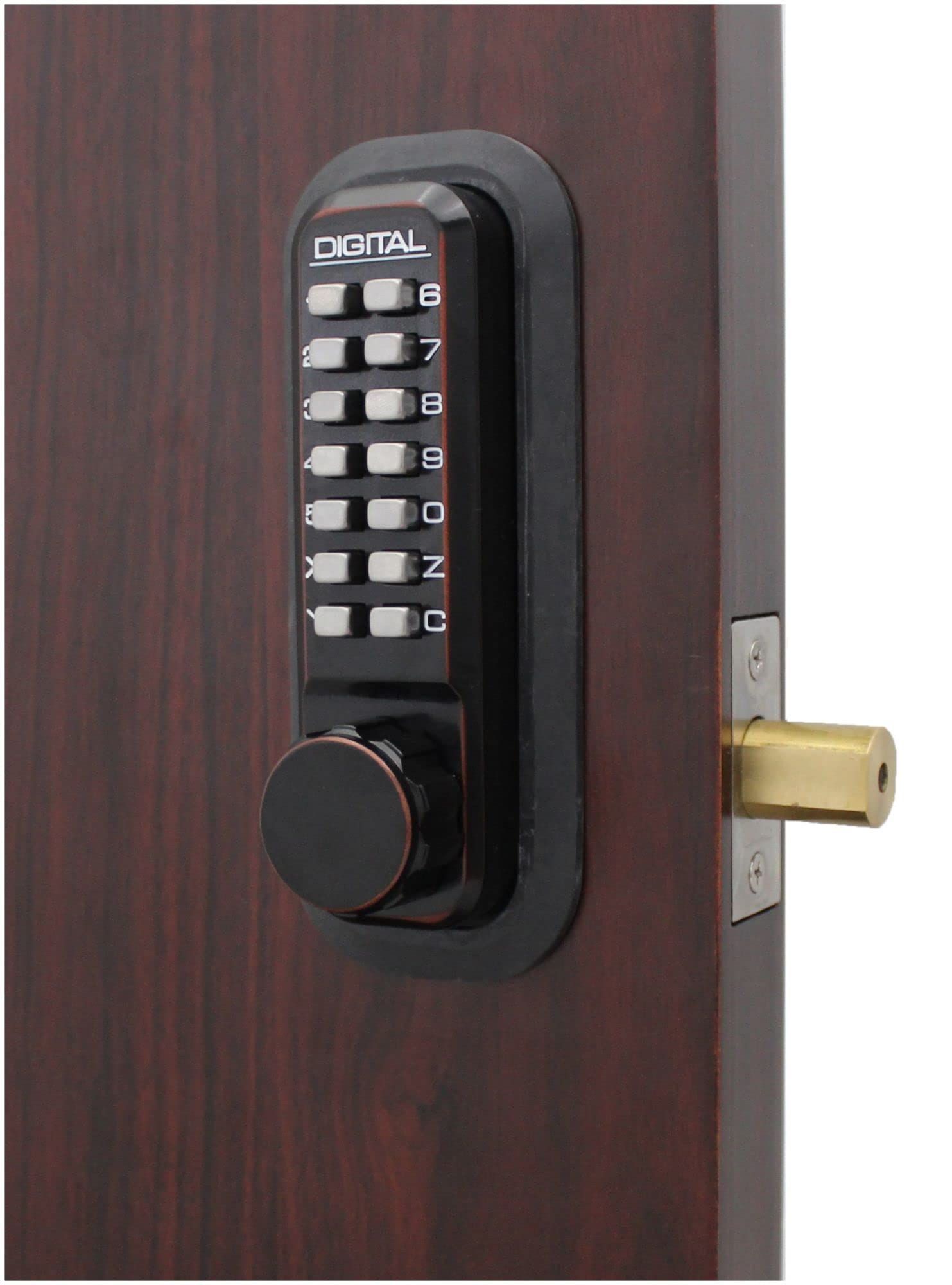 2210OIL Mechanical Keyless Deadbolt: Secure Your Home with Ease