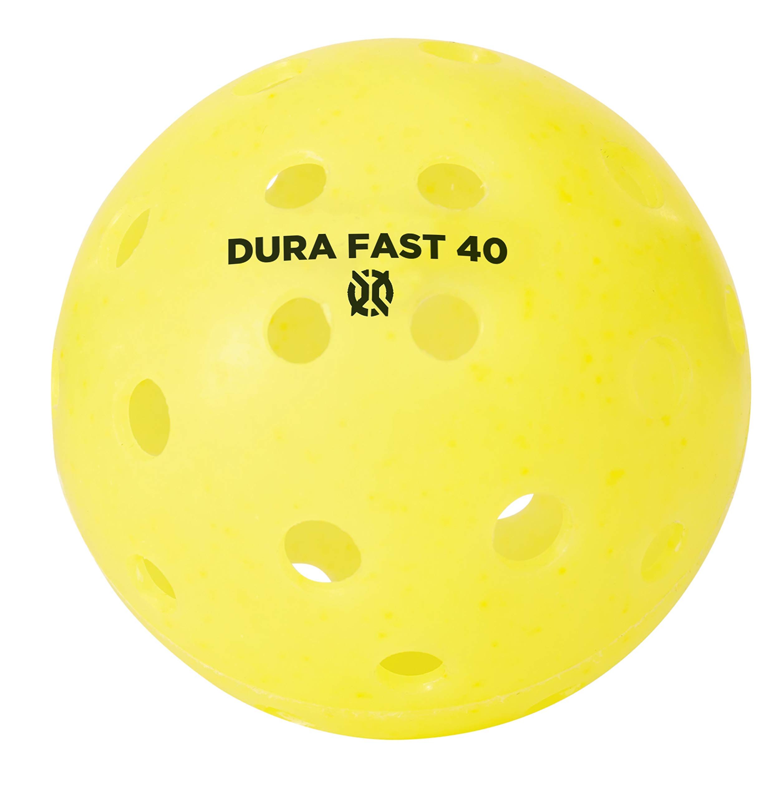 Buy Dura Fast 40 Pickleballs - USAPA Approved Outdoor Balls in Yellow | Pack of 12 for Tournament Play