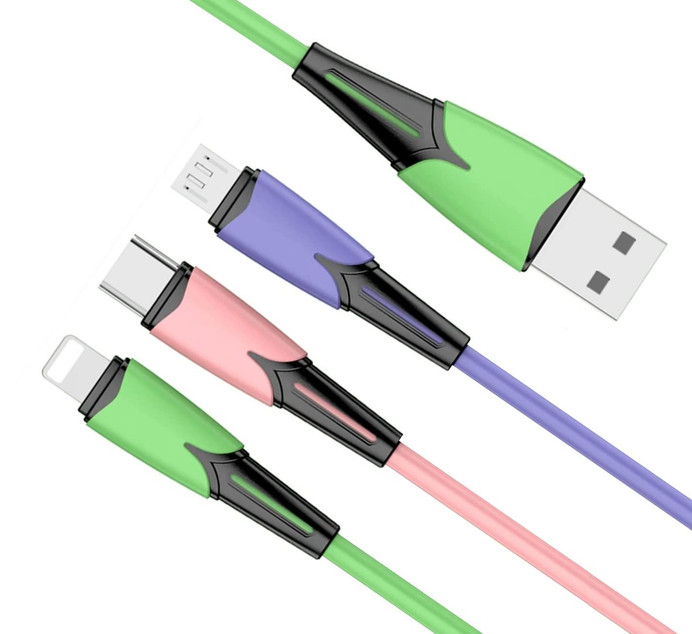 Universal USB C & Micro Charger Cord for Jaybird, Beats, JBL, Sony, Bose & More - Fast Charging for Earbuds & Headphones