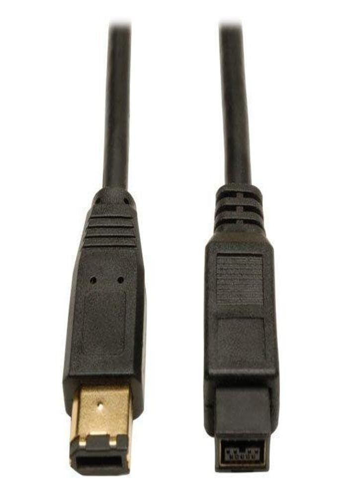 Tripp Lite FireWire 800 Cable 10ft (9pin/6pin) - High-Speed IEEE 1394b for Fast Data Transfer
