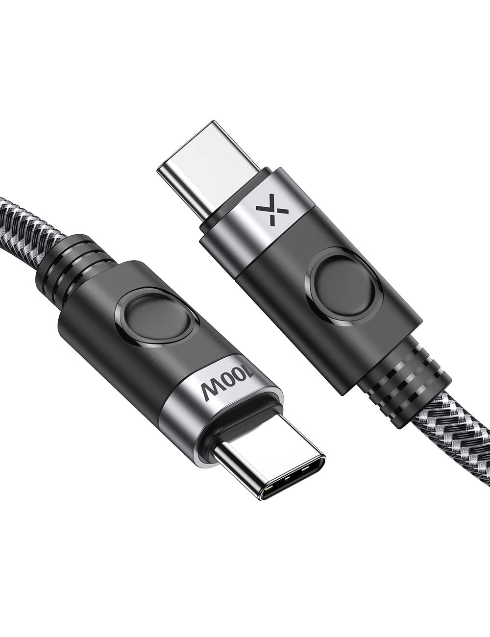 iDsonix 100W USB C to USB C Cable - 6.5ft PD Charging for MacBook, iPad Pro, Samsung Galaxy & More