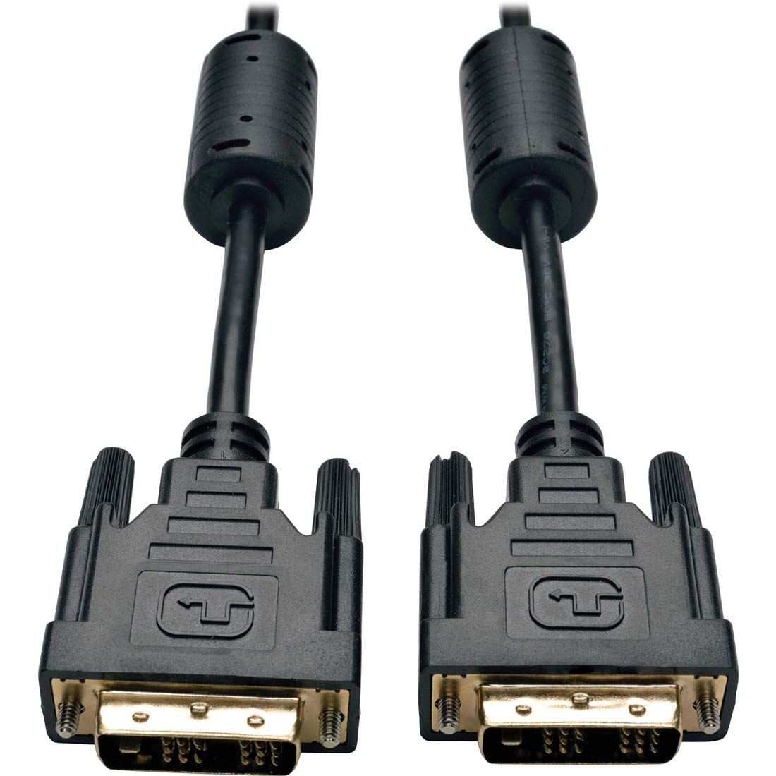 Tripp Lite 100-ft DVI-D Single Link Cable (M/M) - High-Quality Digital TMDS Monitor Cable in Black