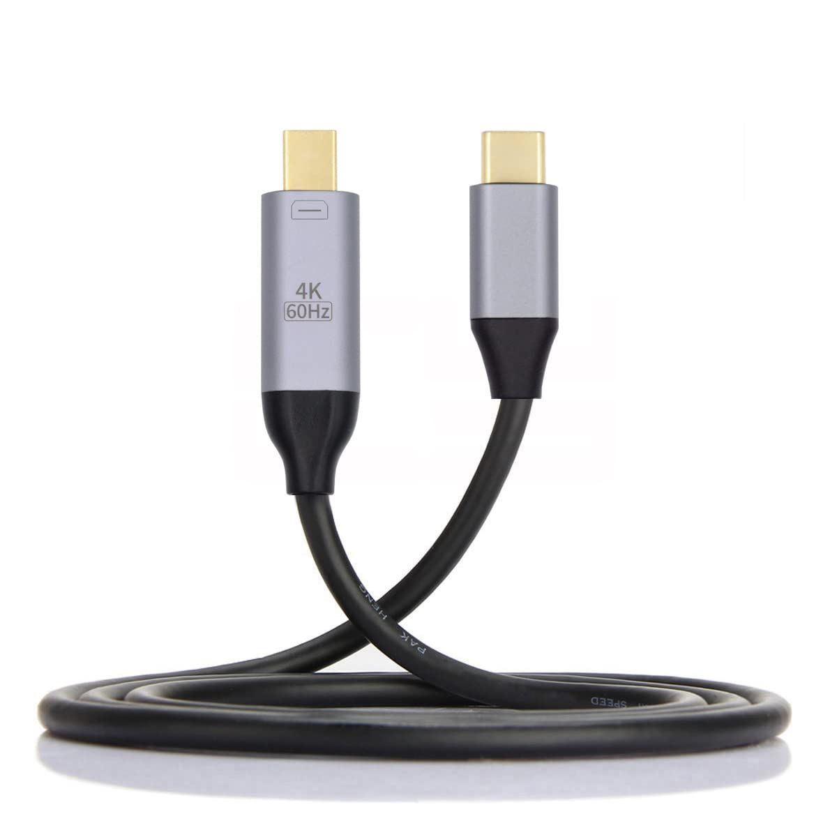 4K USB-C to Mini DisplayPort Cable 1.8m - High-Speed Connection for Laptops & Monitors