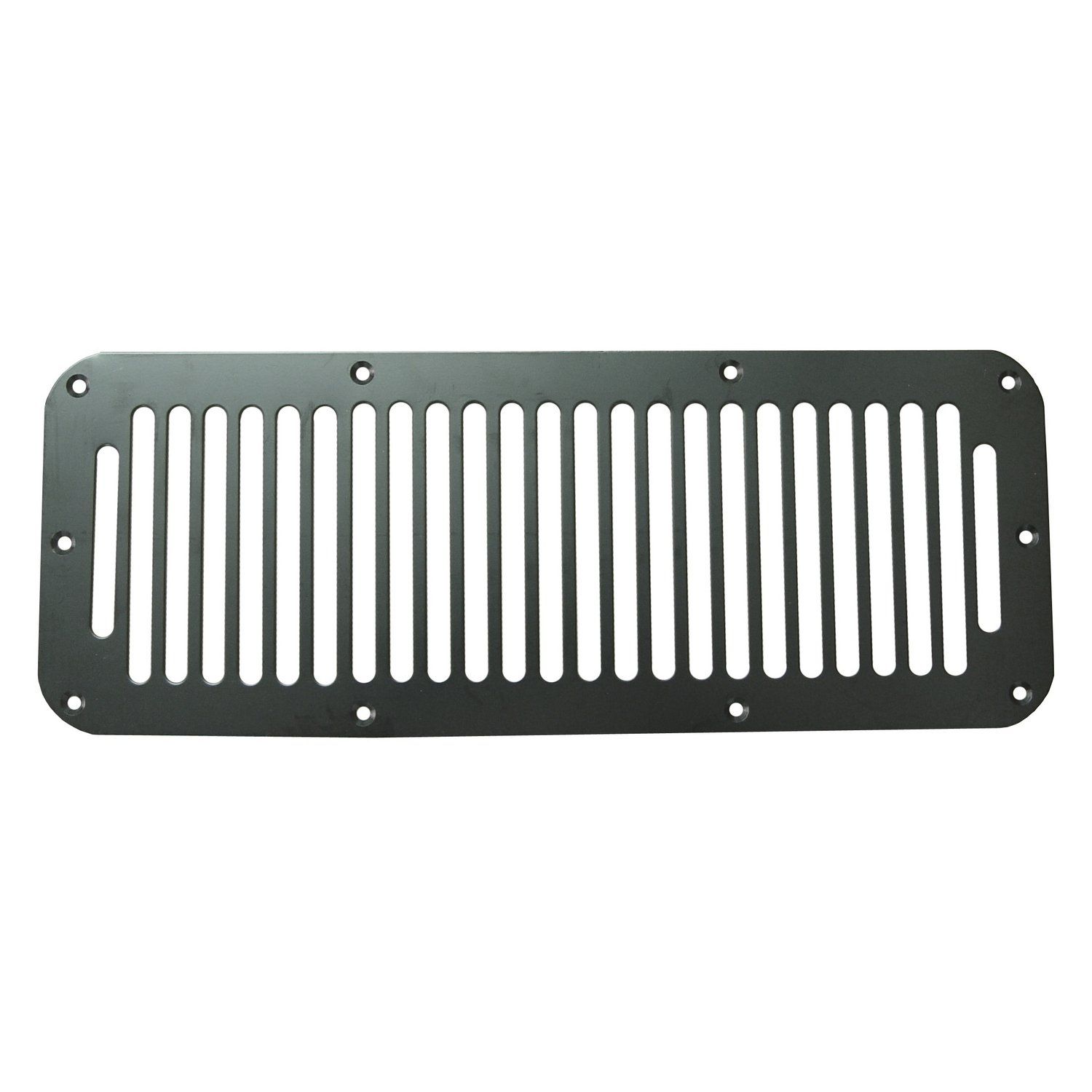Rugged Ridge Cowl Vent Cover 11206.01 for 1976-1995 Jeep CJ & Wrangler YJ - Durable Black Upgrade
