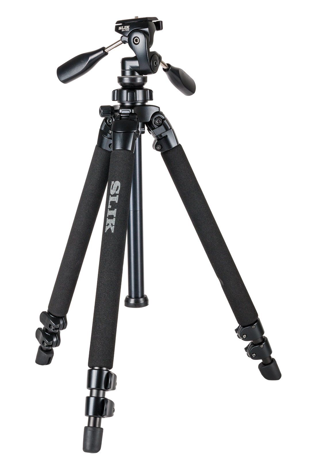 SLIK Pro 400DX Tripod Legs with 3-Way Pan/Tilt Head for Sony, Nikon, Canon & Fuji Cameras - Black (615-400)