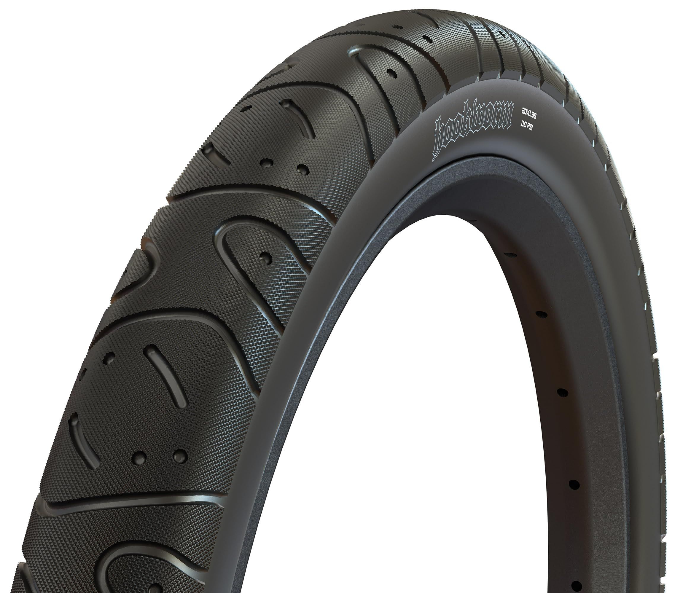 Maxxis Hookworm Tire 26 x 2.5 - Durable Single Ply Black Steel for Ultimate Performance