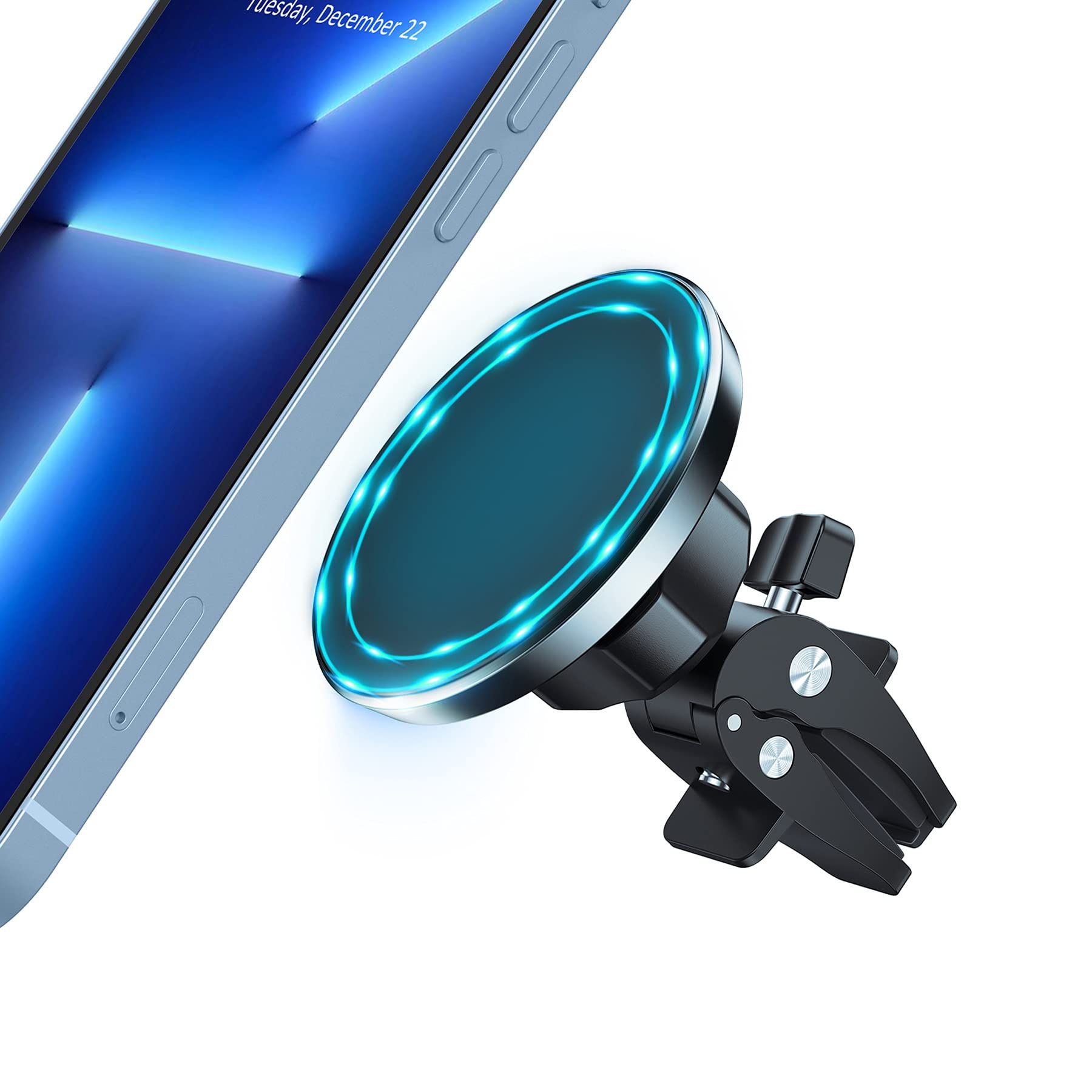 XooFly Magnetic Car Mount Holder for iPhone 15/14/13/12 Pro Max & All Phones - Portable & Versatile Device Mount