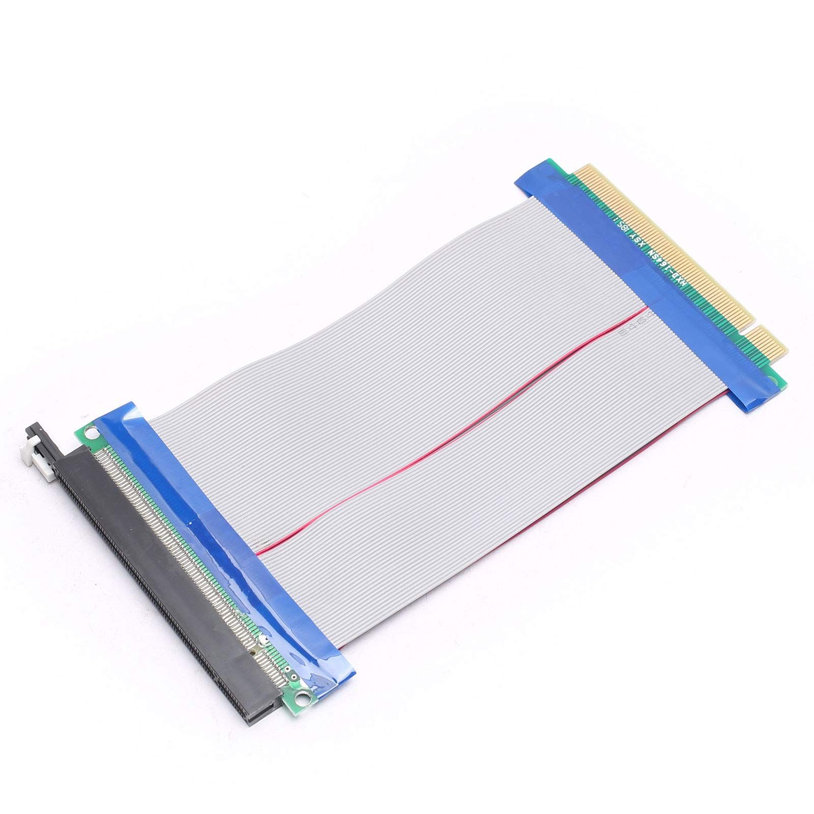 DEVMO 19CM PCI-Express 16X Riser Cable - Premium PCI-E Port Extension Card for Enhanced Performance