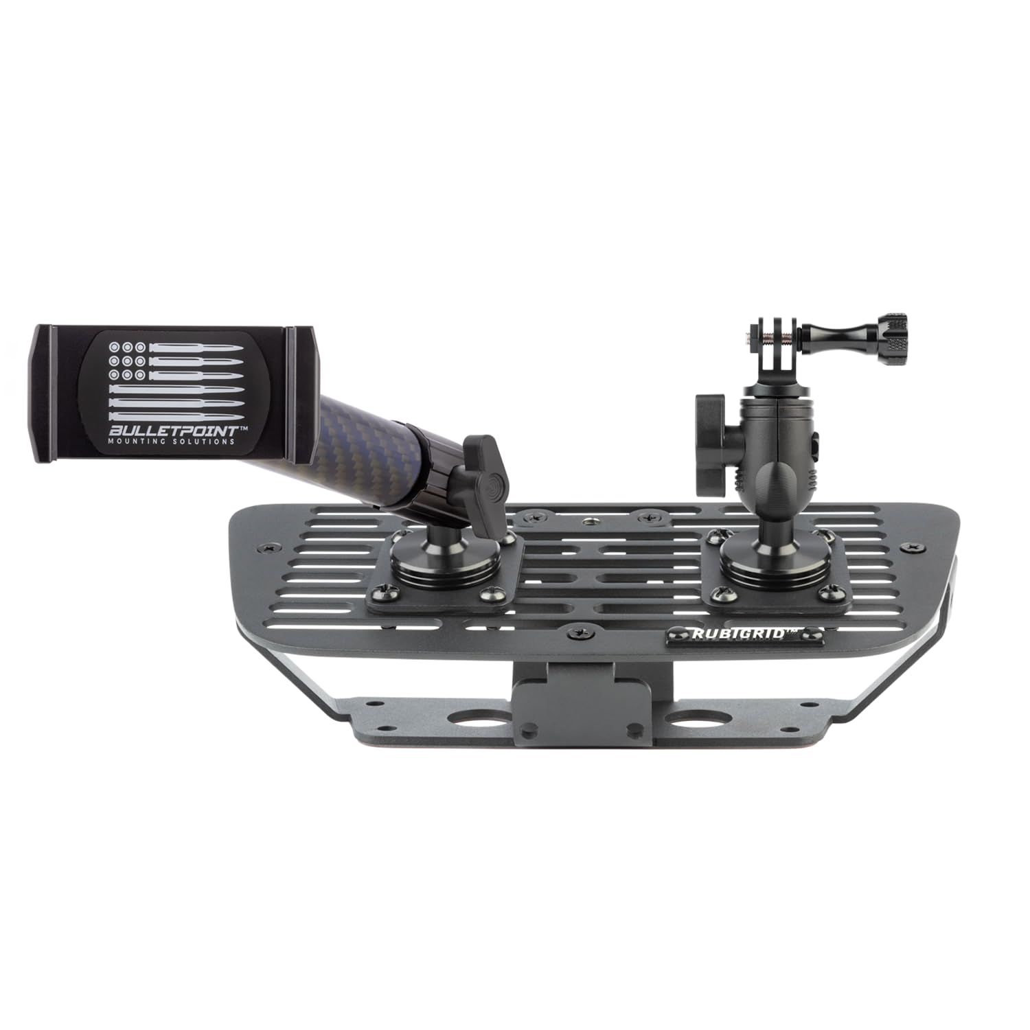 Bulletpoint Dash Mount for 2011-2018 Jeep Wrangler JK | 20mm Ball Holder for Multi-Device Use