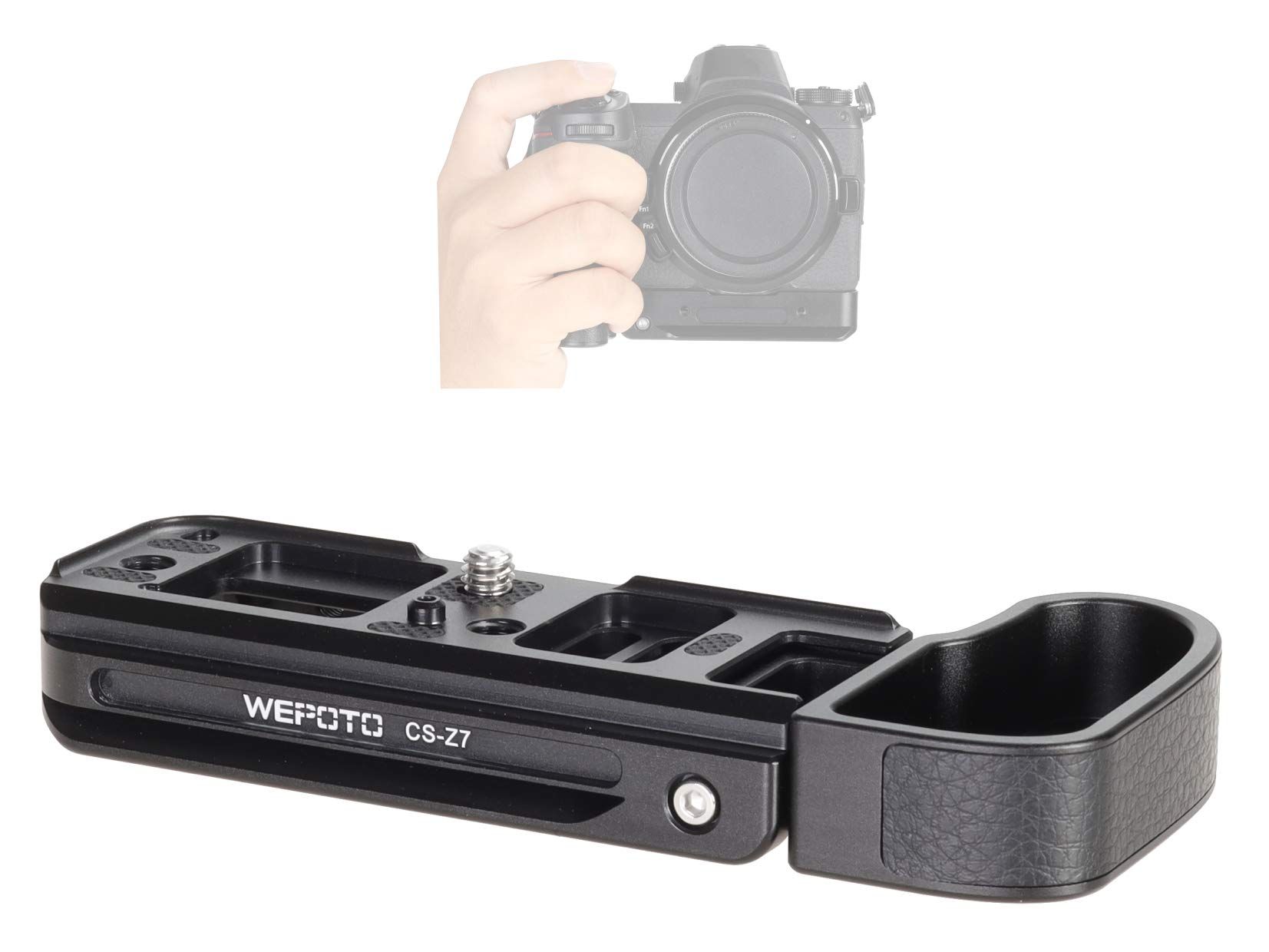 Buy WEPOTO CS-Z7 Quick Release L Bracket for Nikon Z5 Z6 Z7 Z6II Z7II - Enhance Your Photography Gear!