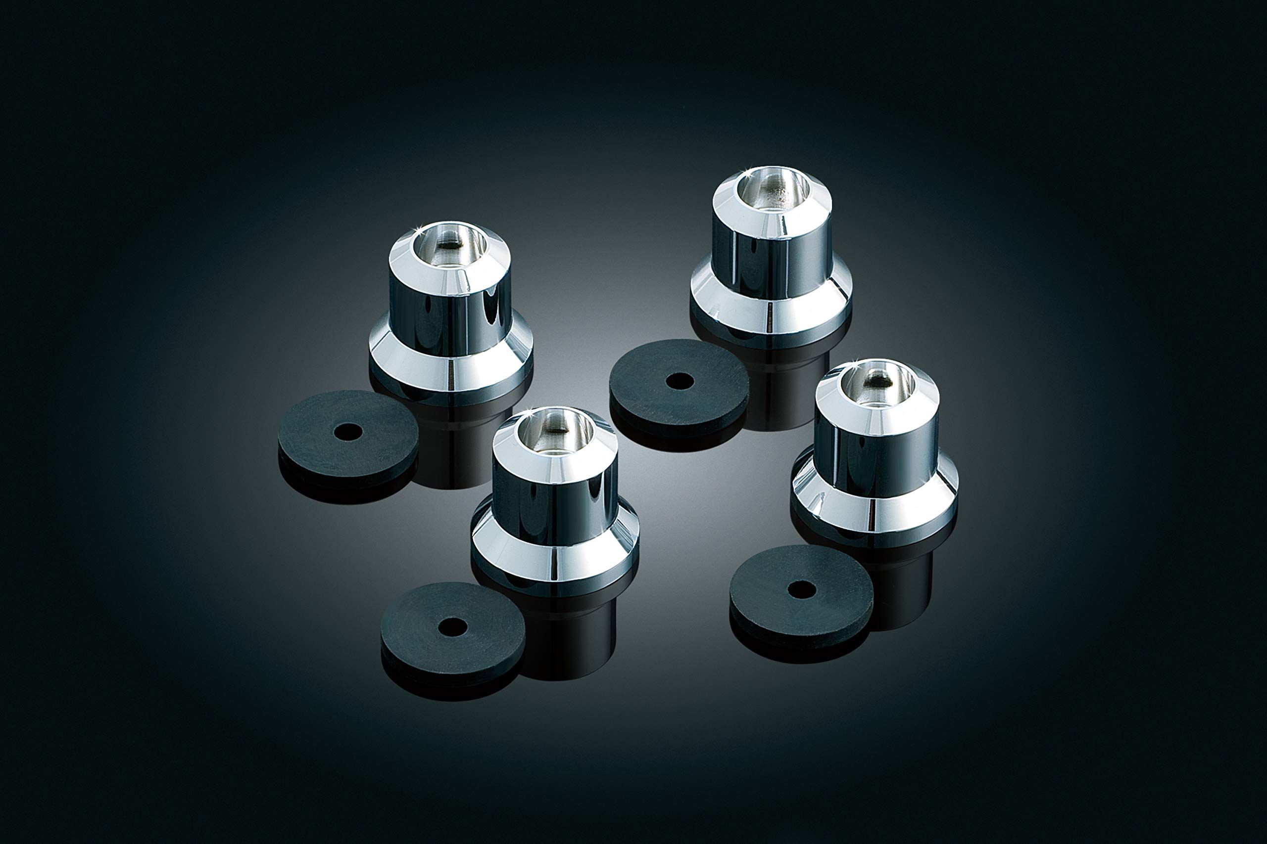 Upgrade Your Honda Gold Wing GL1800: Kuryakyn 7154 Chrome Luggage Rack Risers (2001-2019)